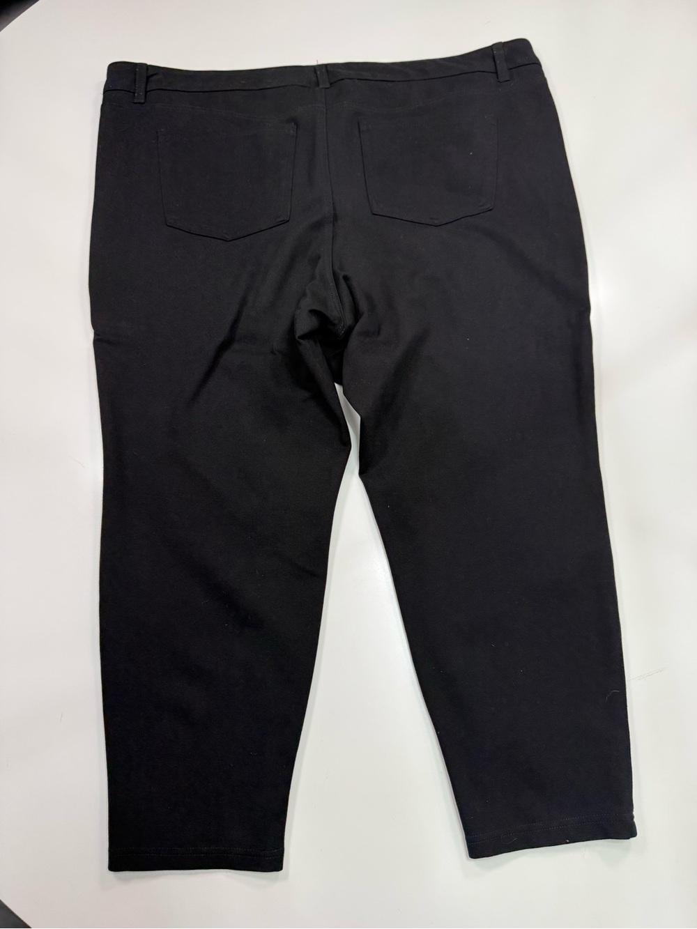 torrid Black Ankle Ponte Pull-On Pants - Picture 8 of 8